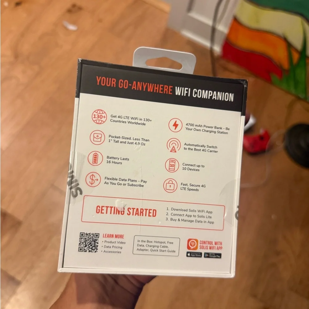 Lite Mobile WiFi Hotspot - Orange
